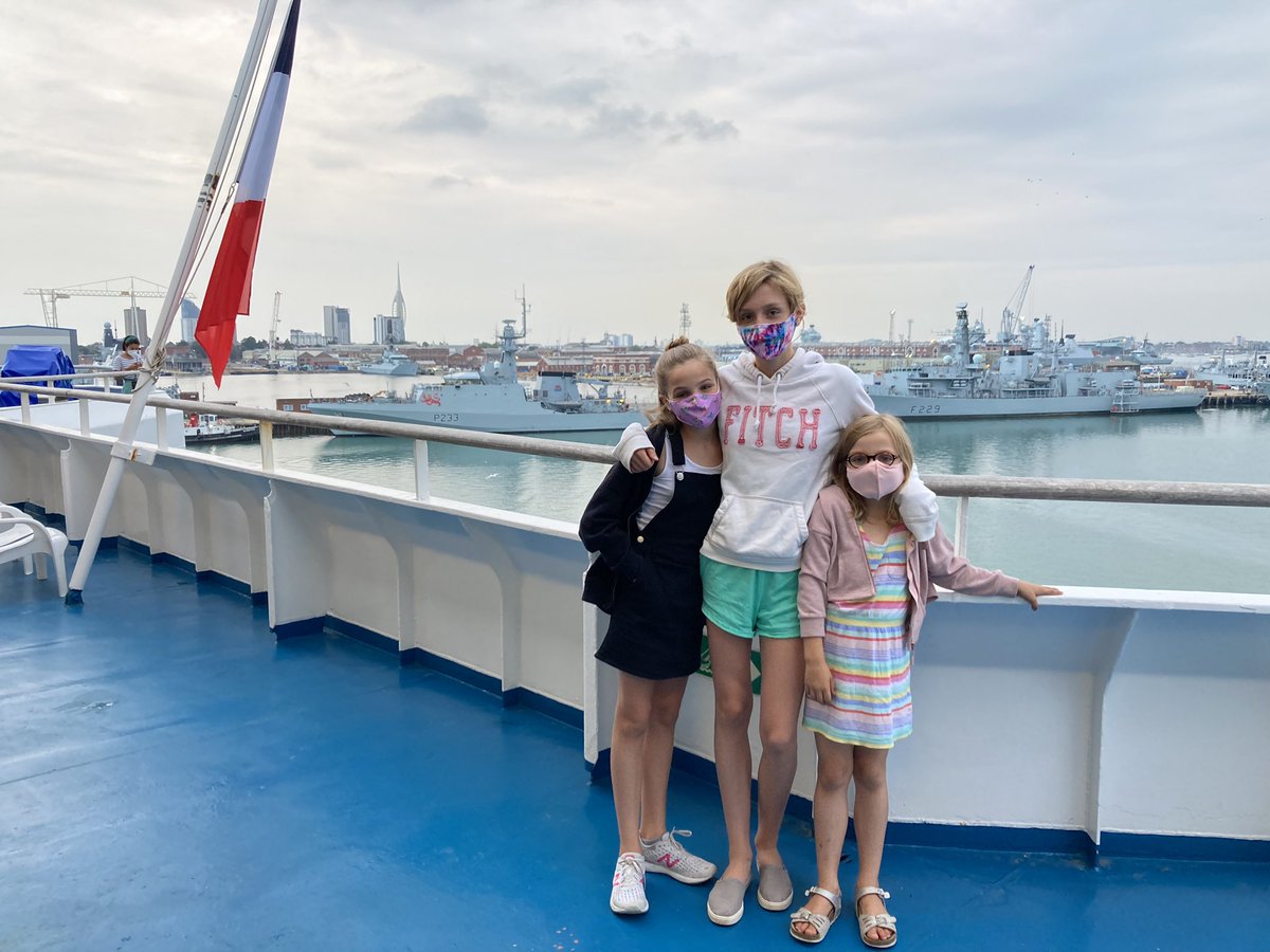 Thank you to <a href="/BrittanyFerries/">Brittany Ferries</a> for another wonderful holiday, despite the strange times we are in. We felt completely safe onboard and your help in getting us home early was outstanding. Big love to all your staff in these stormy waters and we’ll see you next summer! 🛳💙