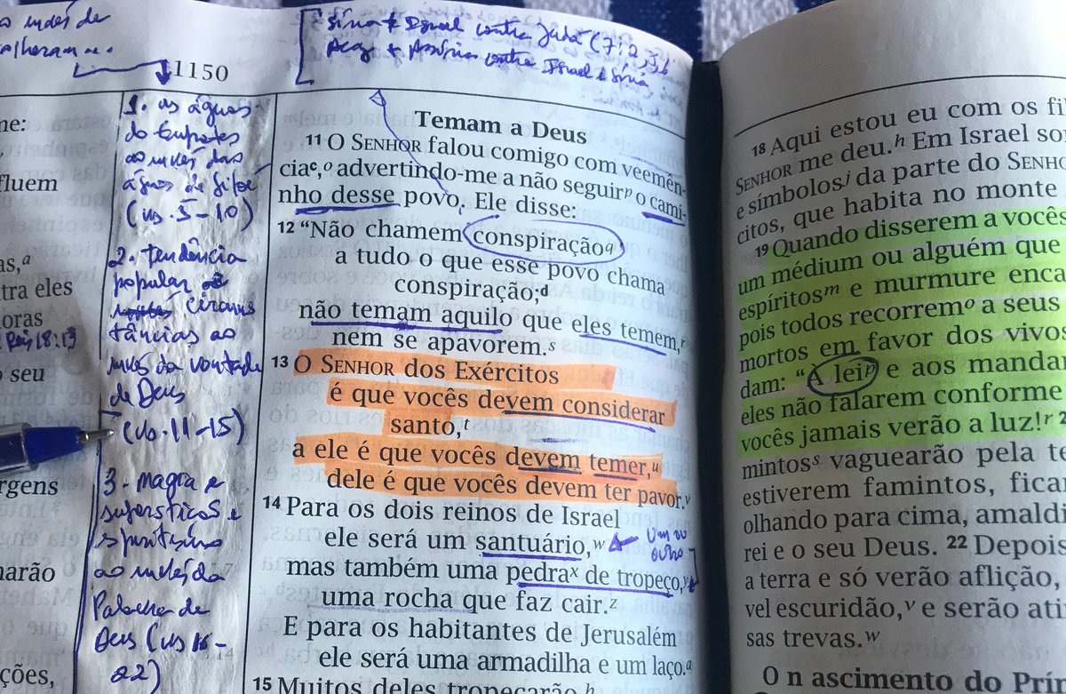 emilioabdala's tweet photo. Em tempo de crise, a #Biblia
diz em #Isaias8
🔑Escolha a Deus, não líderes políticos (vs.5-10)
🔑Tema a Deus, não tendencias populares (vs.11-15)
🔑Obedeça à Palavra, não superstições e ocultismo (vs.16-22)
#Is8 #rpSp #rbhw #jesus #FelizSábado #PrimeiroDeus https://t.co/kIrtBa7At5