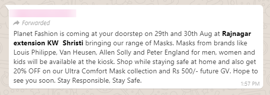 RNextension's tweet photo. प्रदेश में Weekend Lockdown लगे होने के बावजूद KW Srishti, Raj Nagar Extension, Ghaziabad में बिल्डर/मेंटेनेन्स द्वारा स्टाल लगवा कर सामान बेचा जा रहा है @dm_ghaziabad @ghaziabadpolice @KWSAOA1 https://t.co/3lGDJYNwA6