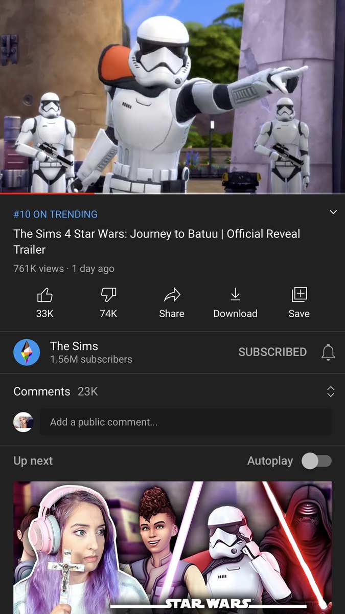 SimmerChlo's tweet image. Lol the dislikes compared to likes is crazy 🤦🏼‍♀️