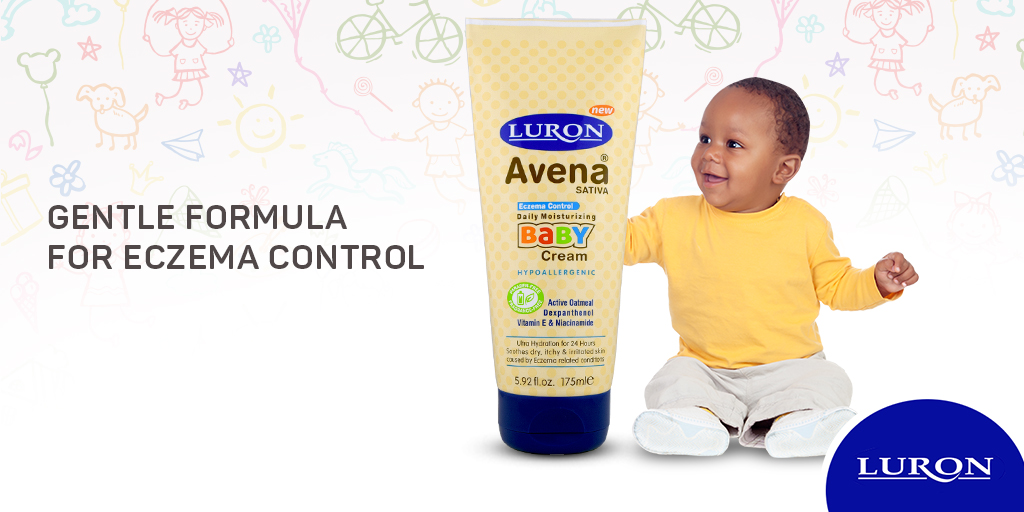LuronOfficial's tweet image. Need something for eczema control?
Try the Luron Avena Sativa Baby Cream - a fragrance-free, hypoallergenic cream to keep your baby's skin protected, moisturized, and help soothe the dryness, itching, and irritation.

#Luron #baby #sensitiveskin #kenya #Luronalltheway