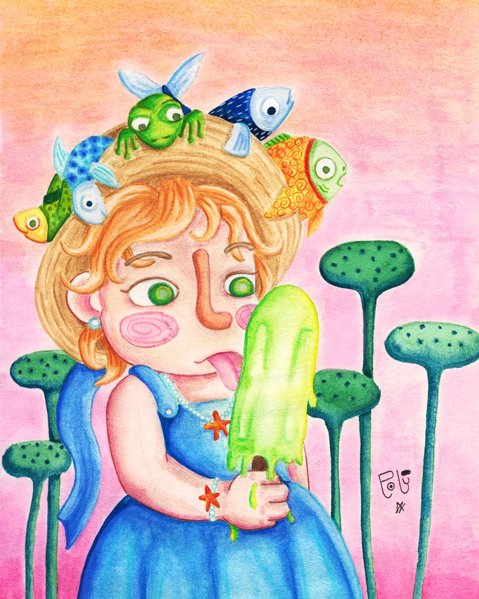 DesignPolu's tweet photo. there are no limits in creating a piece of work, but do you feel limited when seeing a blank page, and don't know what to create?

#art #drawing #watercolor #watercolorpainting #Imagination #Creative #painting https://t.co/La0qzL6lFq