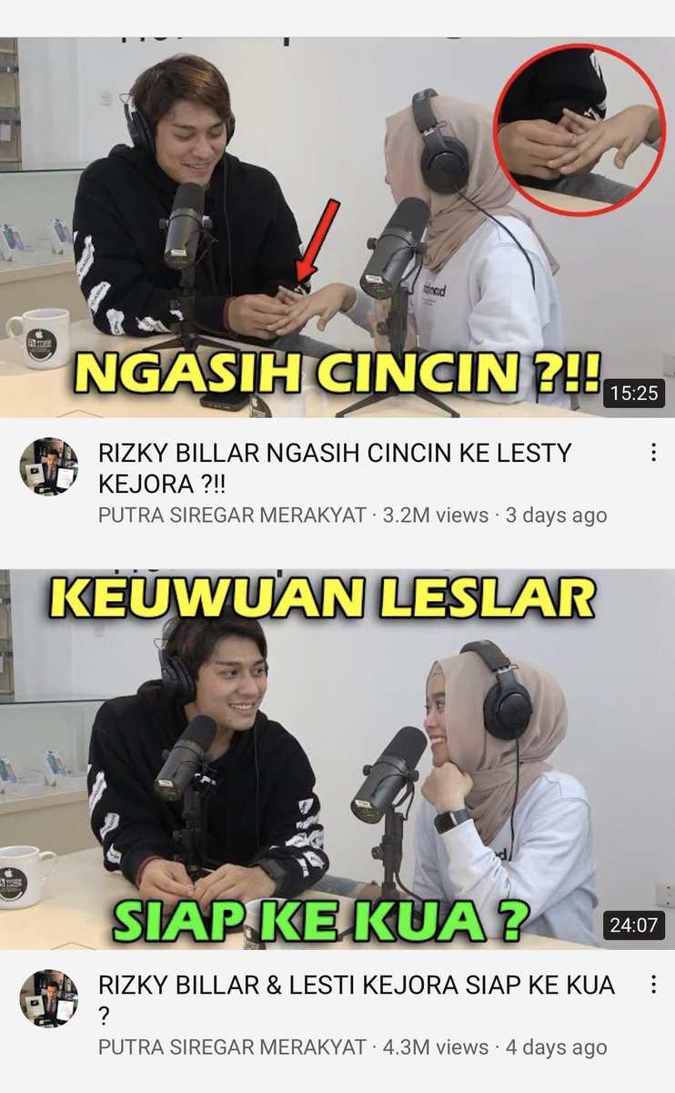 sumpah males banget tiap liat tranding youtube isinya beginian. bisa d block aja ga sih ttg mereka tuh