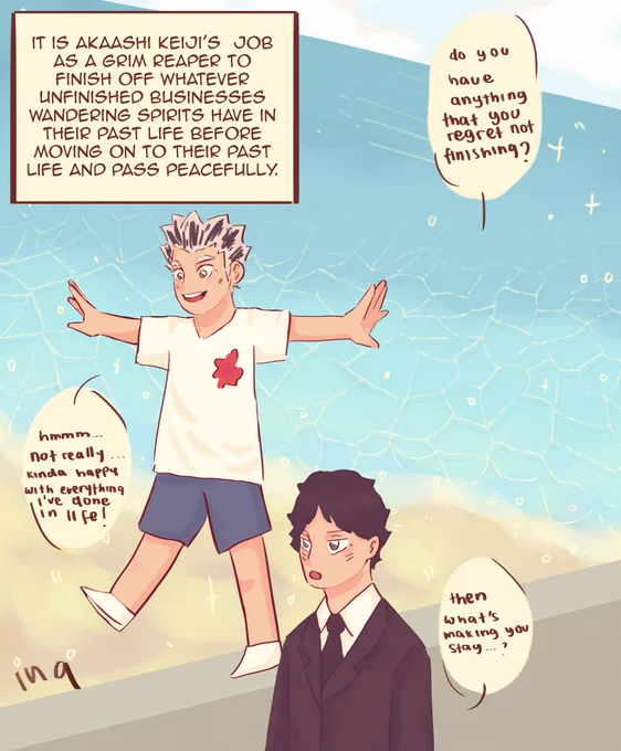 made a bokuaka grim reaper au part 2!!! 

#bokuaka #haikyuu #haikyuufanart #hqfanart https://t.co/vWqlwymB8f 