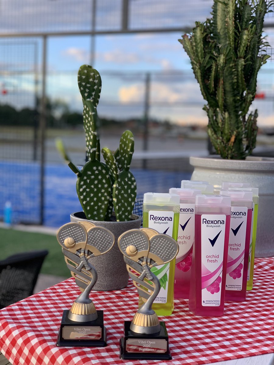 PadelVihti's tweet photo. Eilen kisattiin Padel Vihdin historian ensimmäinen Vihti Open 2020, sarja aloittelijat. Onnea Eikka ja Tommi voitosta!🏆

11.9. ja 12.9. jatketaan mixty, naiset ja miehet -sarjoilla. 

Tervetuloa katsomaan!

#padelvihti #aktiivistenihmistenvihti #visitvihti https://t.co/mQyWmMmQBt