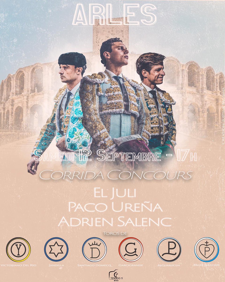 TendidoOnze's tweet photo. #Arles 🇫🇷 | Le rendez-vous du samedi de la Feria du Riz dans les arènes d’Arles.

📸 Tendido 11 / @Rrrustine https://t.co/o6xsK1UKlo
