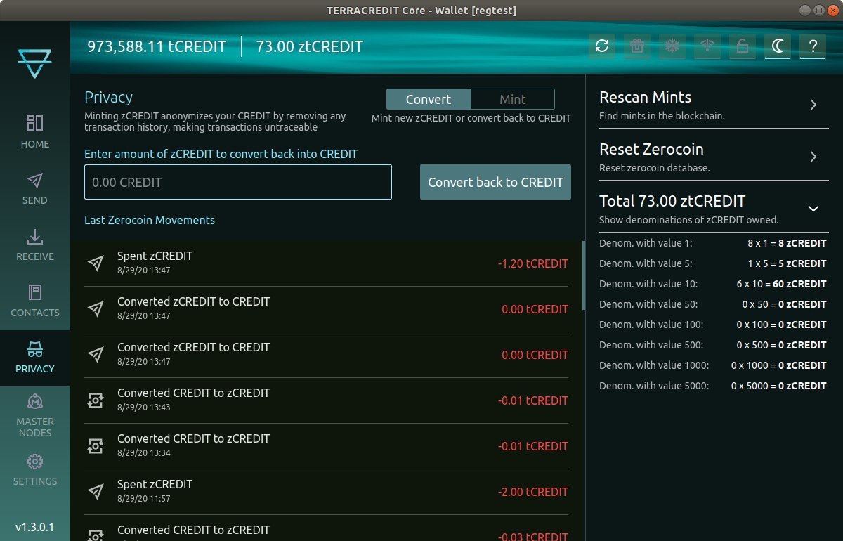 pnutrugged's tweet image. zCREDIT inbound. Get ready for a tidal wave of interest in your coins. zCREDIT works on top off the CREDIT blockchain. It opens up a world of new features, functions and earning potential...
So expect to upgrade your wallets. We will notify you all once the update is made public.