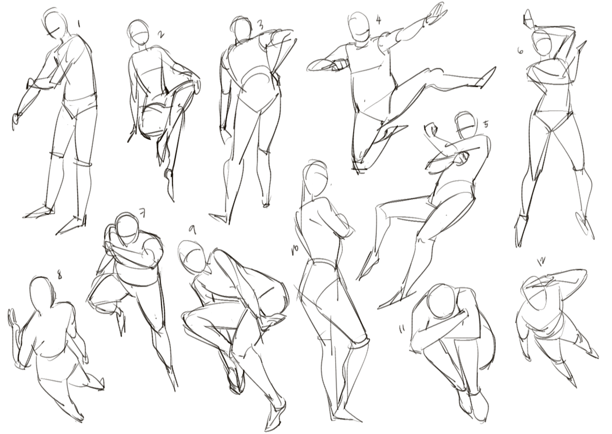 an hour of sketchin and only 20 poses ;w;
losin my touch lol