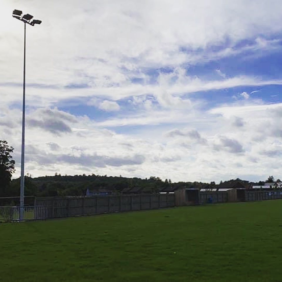 ColdstreamFC_'s tweet photo. Major progress has been made on our floodlights installation with the lights expected to be fully commissioned by the tail end of next week 🏟💡🚦Hopefully the next photo is a night time with the boys under the lights https://t.co/b5jwSDoprh