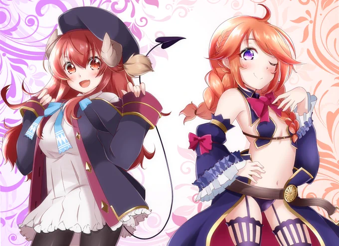 頭脳派まぞくとセクシーユニちゃん

 #まちカドまぞく
 #プリコネR 
