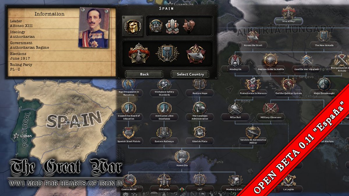 Wolferos Enjoy The New Version Of Thegreatwar Mod The Open Beta 0 11 Espana Historically Spain Stayed Out Of The Great War But With This Update You Could Change This Wolferos Enjoy The New Version Of Thegreatwar Mod The Open Beta 0 11 Espana Historically Spain Stayed Out Of The Great War But With This Update You Could Change This