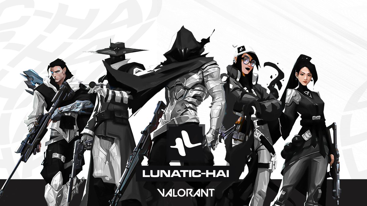 Lunatichaigg's tweet photo. Lunatic-hai VALORANT Revealing a new color black design.

#GOLH #Lunatichai  #WeAreLH https://t.co/D5EyZkBltc