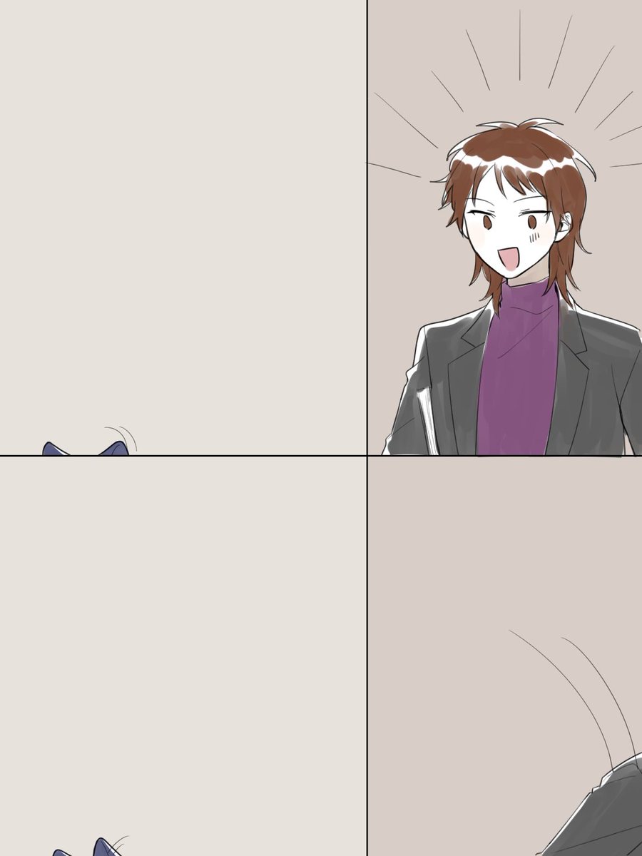 reime_coe's tweet photo. 畫風很飄，但我第四格畫很快樂😌 https://t.co/XBIpeuc5n0