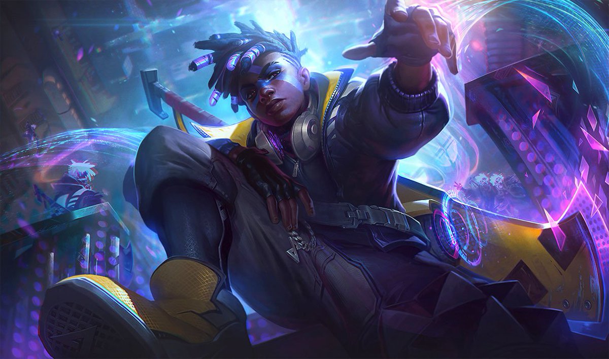 Valyaris_'s tweet image. Salut les amis vu qu&apos;on à atteins les 700 follows je voulais vous remercier avec un petit Giveaway! 

Donc je fais gagner EKKO TRUE DAMAGE pour participer il faut: 

🔁RT ce tweet 
▶️Et me follow @_Valyaris 

Tirage au sort le 5 septembre