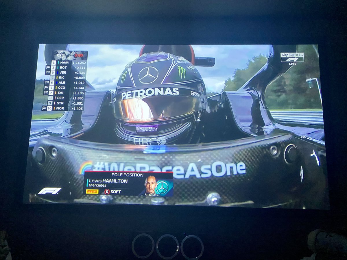 mitcharj's tweet image. Amazing lap by @LewisHamilton #laprecord #poleposition #F1 #spa @F1 @MercedesAMGF1