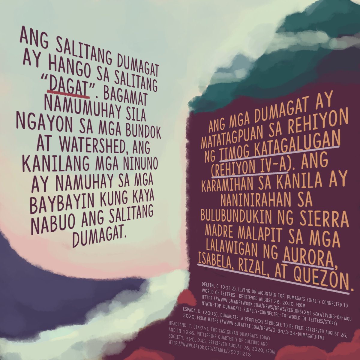 hulagwayph's tweet photo. Halina't kilalanin ang ating mga kapatid na Dumagat, ang isa sa mga natitirang minoryang Pilipino sa isa sa mga pinakamayaman at pinag-aagawang lupain sa Pinas, ang bulubundukin ng Sierra Madre.
#StopDevelopmentAggression
#StopKaliwaDam
#SaveSierraMadre https://t.co/RJOGjpDvPi