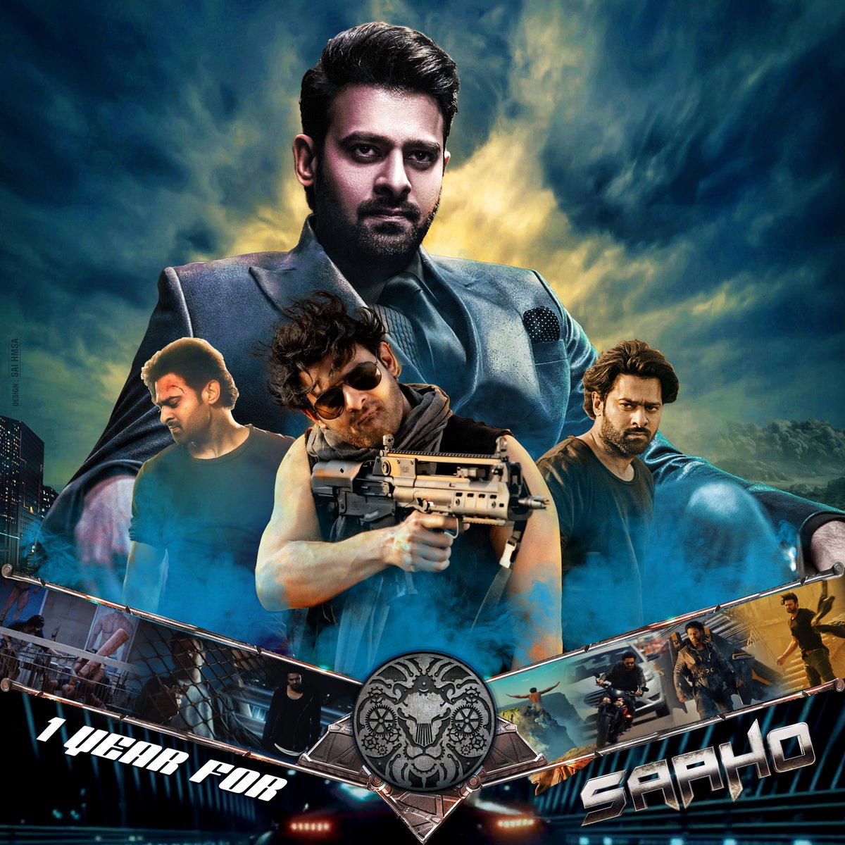 TrendsPrabhas's tweet photo. #Saaho Anniversary CDP! 
#1YearForBOMonsterSaaho #Prabhas https://t.co/iBP15J3oic