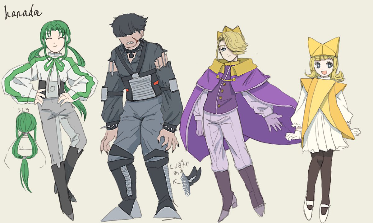 折紙文房具擬人化まとめ Min T ミント