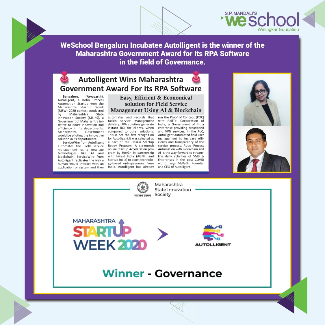 Welingkar Institute tweet media