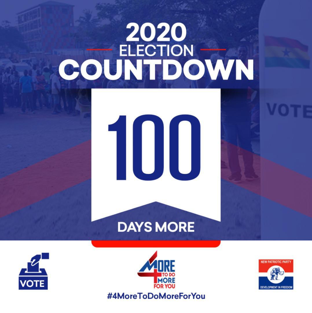 NanaAnsahObofou's tweet photo. #100DaysToVote
#4MoreToDoMoreForYou https://t.co/wZKtg6xoxP