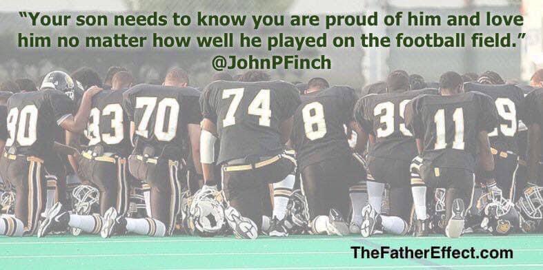 rhinodaddy's tweet photo. Reminder to all the football dads out there as the season is in full swing!    Be the father your son needs. https://t.co/ROf9K6Zwif