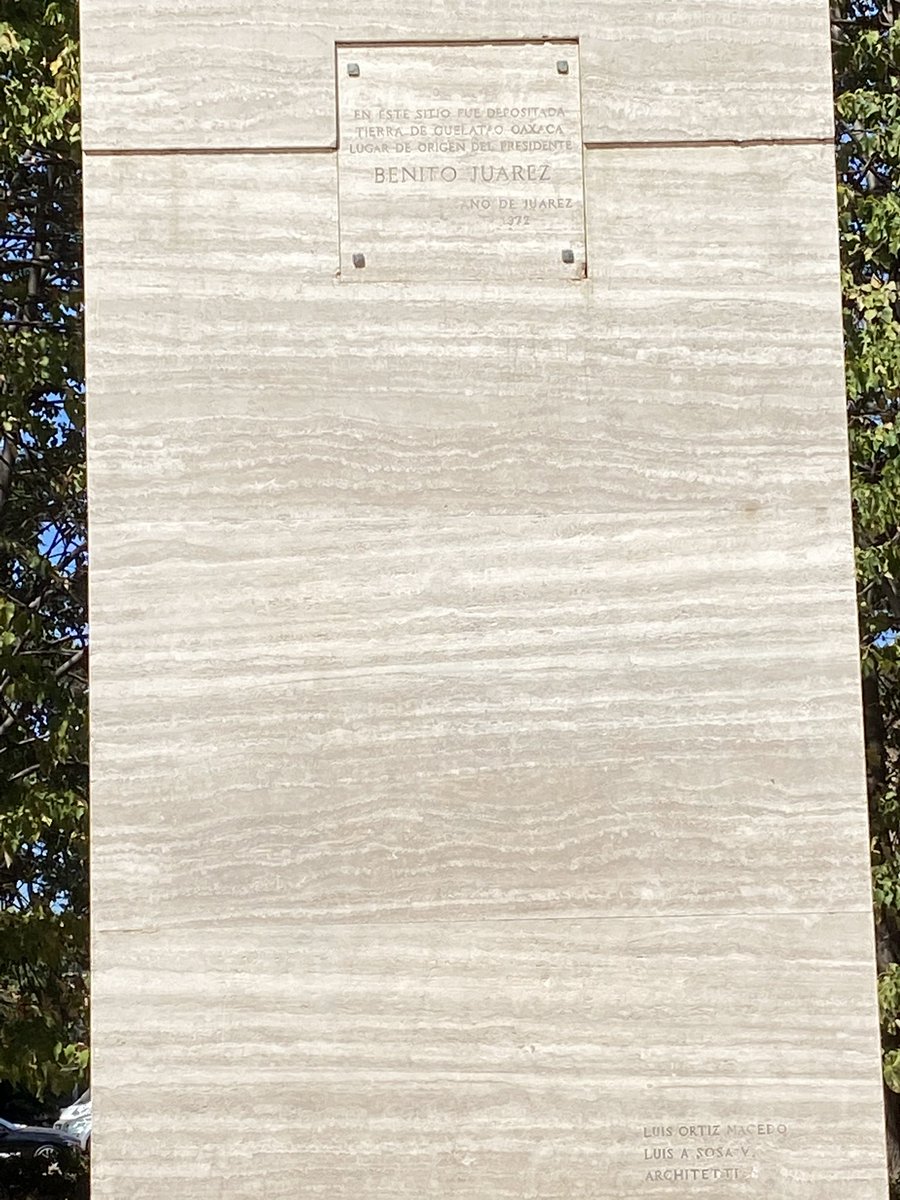 cgarciadealba's tweet photo. Pasé rendirle tributo gran Presidente de México:Don Benito Juárez.Desde 1972 tiene su plaza en @roma en el #EUR y monumental escultura gran artista italiano Adalberto Cencetti. Vale pena recordar que el conjunto fue diseñado por Arq Luis Ortiz Macedo ex DG #INAH e #INBA años 70’s https://t.co/8M1KUUV4CE