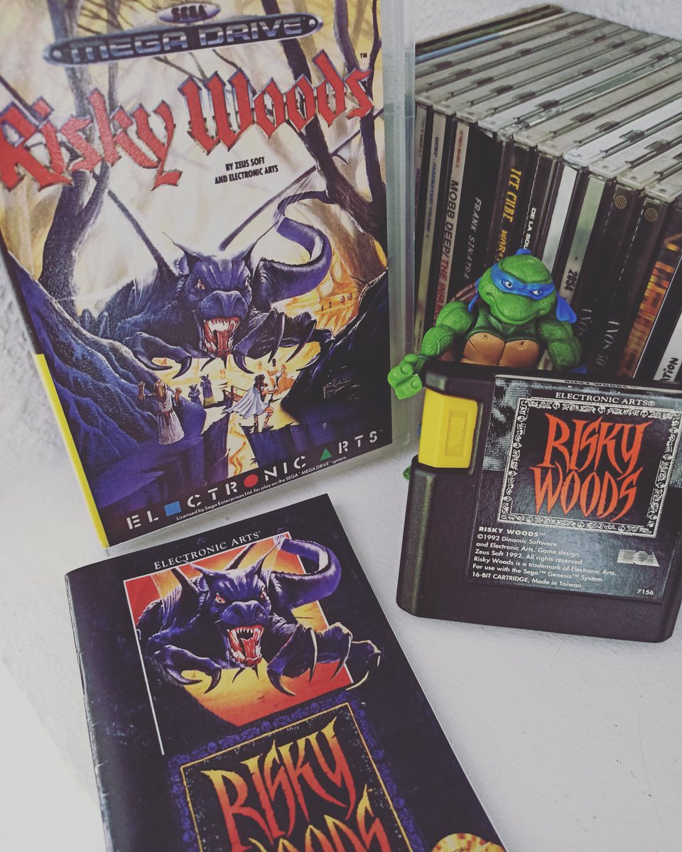 Malaka27Old's tweet image. #sbremesa en los bosques peligrosos... 
#retro #dinamicsoftware #españa🇪🇸 #videojuegos🎮 #megadrive #riskywoods #riskywoodsvideogame #90s #amiga500