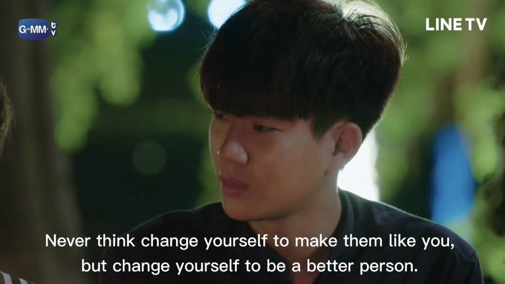 97. *never think of changing yourself