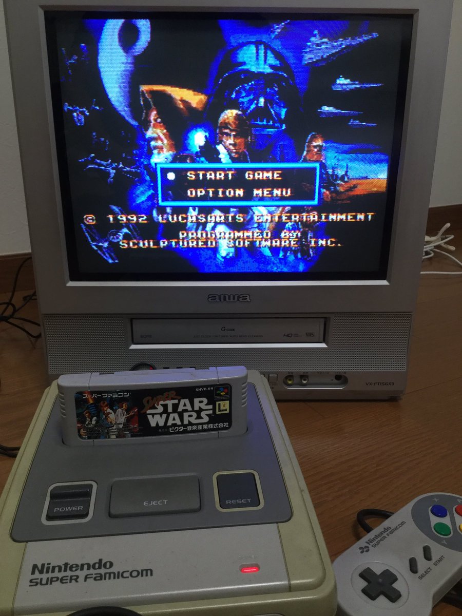 スター ウォーズ ウェブログ 遠い昔ぶりに スーパーファミコンで スーパースター ウォーズ で遊びました こんなに難しいんでしたっけ よくこんな難易度のゲームで遊んでたな スターウォーズ Starwars レトロゲーム スーパーファミコン Sfc