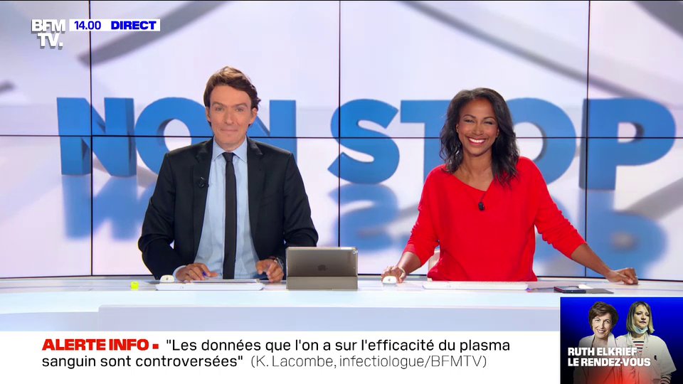 Tele_Sphere's tweet photo. #TV | Et c'est parti pour la nouvelle saison du #NonStopWeekend sur #BFMTV avec le duo @Benjdub et @FWegscheider de 14h à 17h https://t.co/jOohem7aZ1