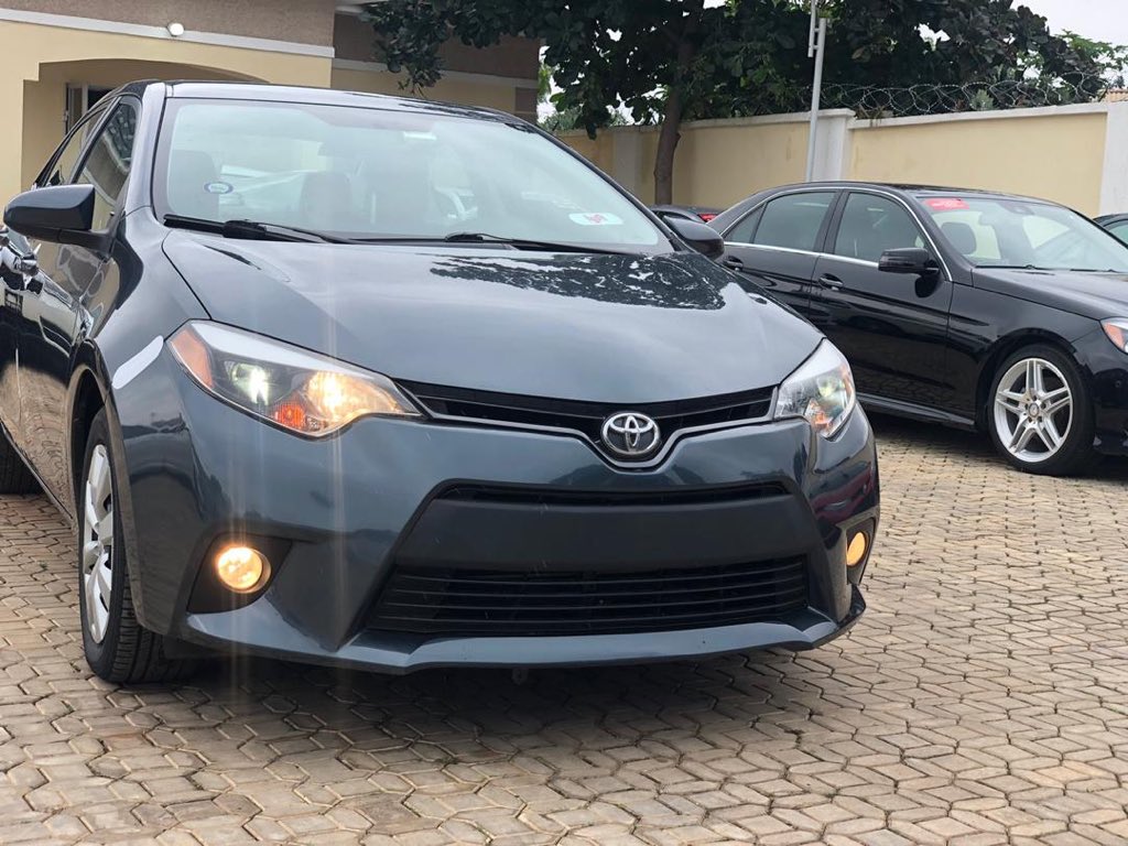 itz_Abduol_mtz's tweet photo. Help Me RT this, My Customer might be on your TL. FOR SALE : Toyota Corolla LE Year: 2015 Condition: Super Clean Foreign Used. Price: 4.2M🔥 Duty: Paid✅.. DM For More info. https://t.co/gG1aYQJKOd