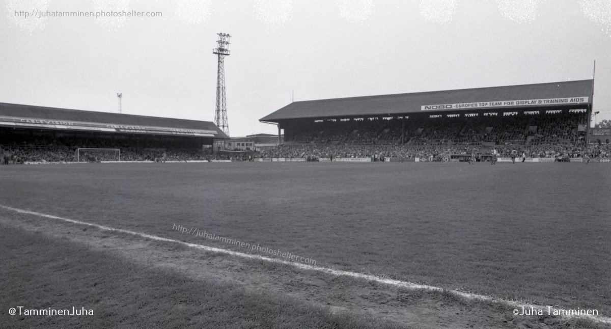 TamminenJuha's tweet photo. Goldstone Ground, Hove, 19 May 1991, Brighton v Millwall promotion play-off. Some negatives are damaged, probably not properly stored... #GoldstoneGround #BHAFC #Brighton #Hove #Millwall #oldgrounds @OfficialBHAFC https://t.co/AfUox5dNuh