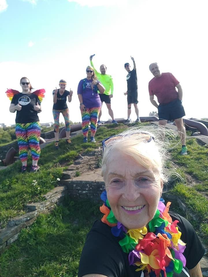 Cardiff_Dave's tweet photo. Some of the amazing pics in so far today for the #pridebigsocialrun

It’s not 2 late to join here - https://t.co/rXXGHMwsmH - run (or walk) any day this long weekend &amp; tag #pridebigsocialrun and #yourpride

You might win a pair of running shoes from the awesome #brooksrunning !! https://t.co/BS2YuaID9u