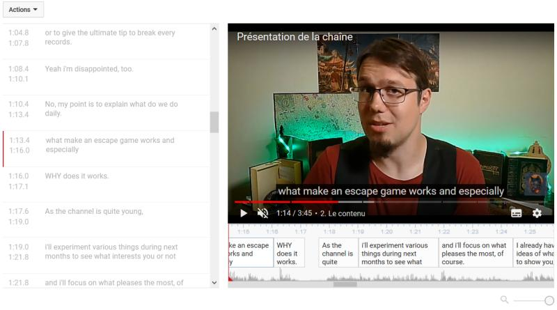 G4meMasterclass's tweet photo. Nouvelle vidéo, nouvelle traduction ! Ce coup-ci les 3 minutes n'ont pas demandé longtemps, mais je me prépare mentalement pour les futures vidéos qui risquent de durer ''légèrement'' plus... #escapegame #vidéaste #Youtube #vulgarisation #GameMasterclass #gamemaster https://t.co/QrIfpicG83
