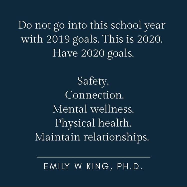Here’s to 2020-2021 being a new successful! #goals