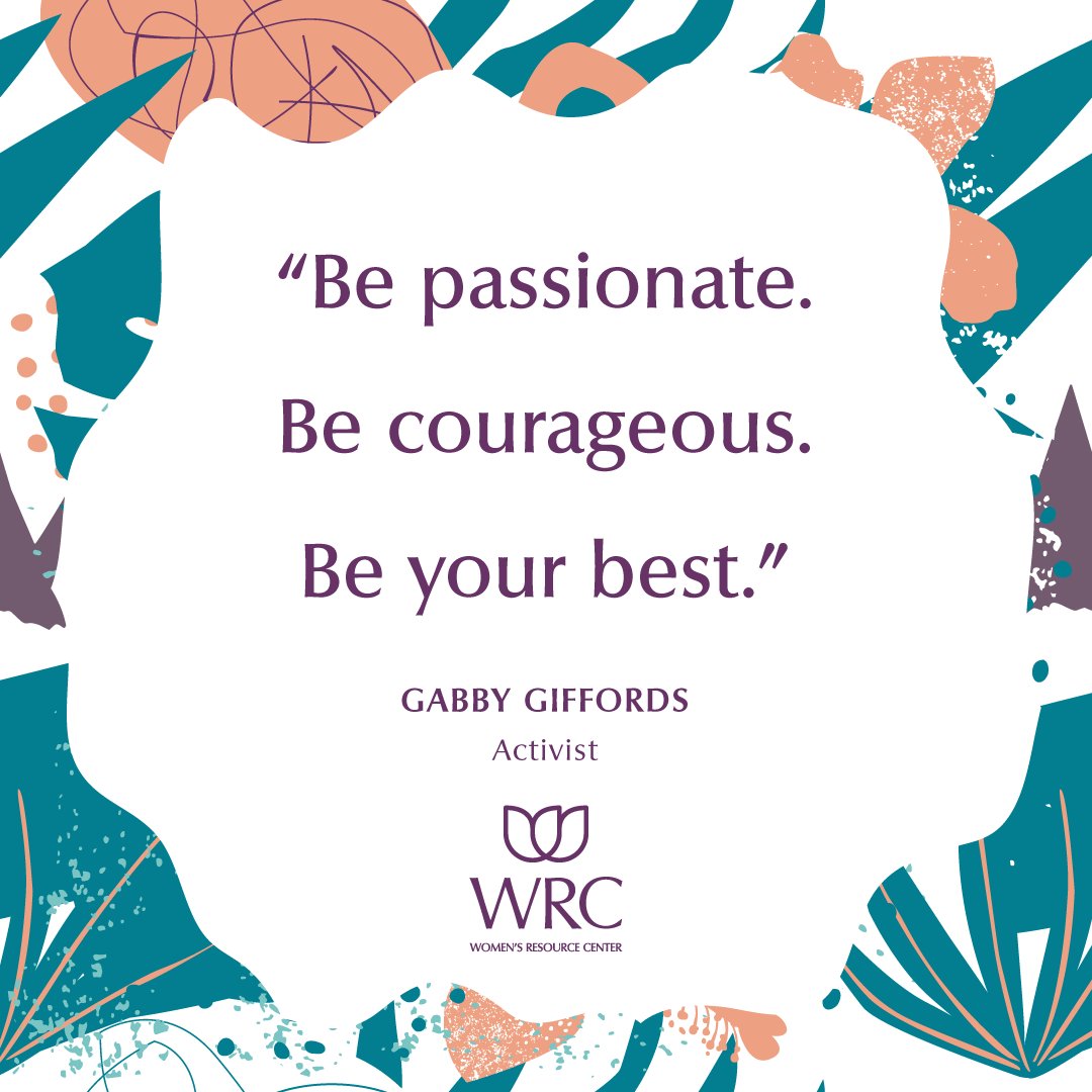 If you find yourself becoming overwhelmed by the chaos in the world, here's a friendly reminder to take a deep breath- be passionate, be courageous, and be your BEST! 

And remember, WRC is here for you.