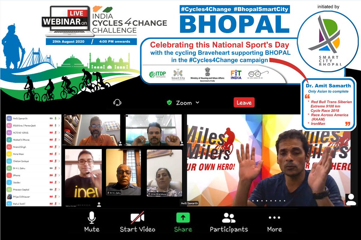 bhopal_bscdcl's tweet photo. "It's a gradual process. Beginning with small initiatives matter, bigger things will fall in place."
Cycling culture of #Cycle2School, #Cycle2College #Cycle2Market & #Cycle2Work is what we should aim for.
- Dr. @amitsamarth
#Cycles4Change
#BhopalSmartCity
#BhopalCycles4Change https://t.co/PLHRIrpmx1