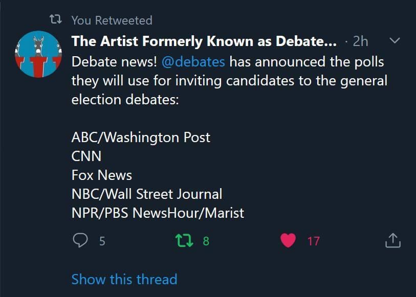 Flower4Prairie's tweet photo. Here’s who we contact to get included in the polls that matter. https://t.co/LWmT1RCtjP