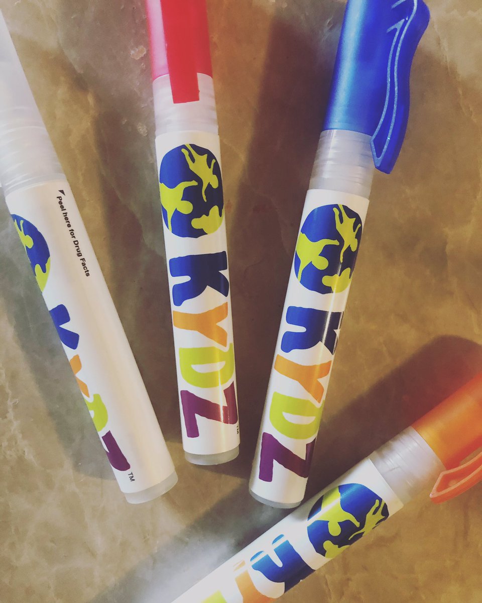 #KYDZ Is your kid always on the go? Take our eco friendly scented hand sanitizer sprays with you !!! Make sure that drink doesn’t go anywhere either with our 5 oz and 10 oz non-spill baby cups. Your home and car will thank you!