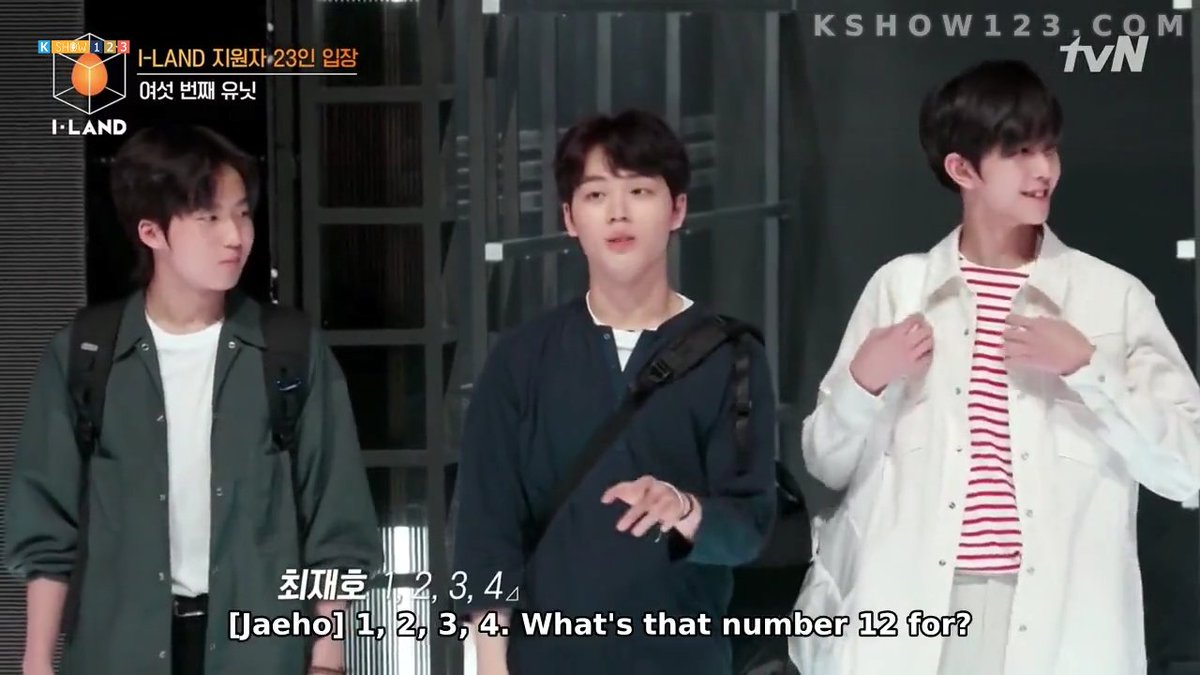 6th unit : geonu, kyungmin and jaehothe only time they paid attention to geonu. they did not say anything about jaeho and kyungmin