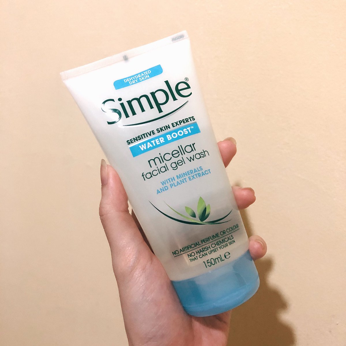 simple micellar gel wash shopee