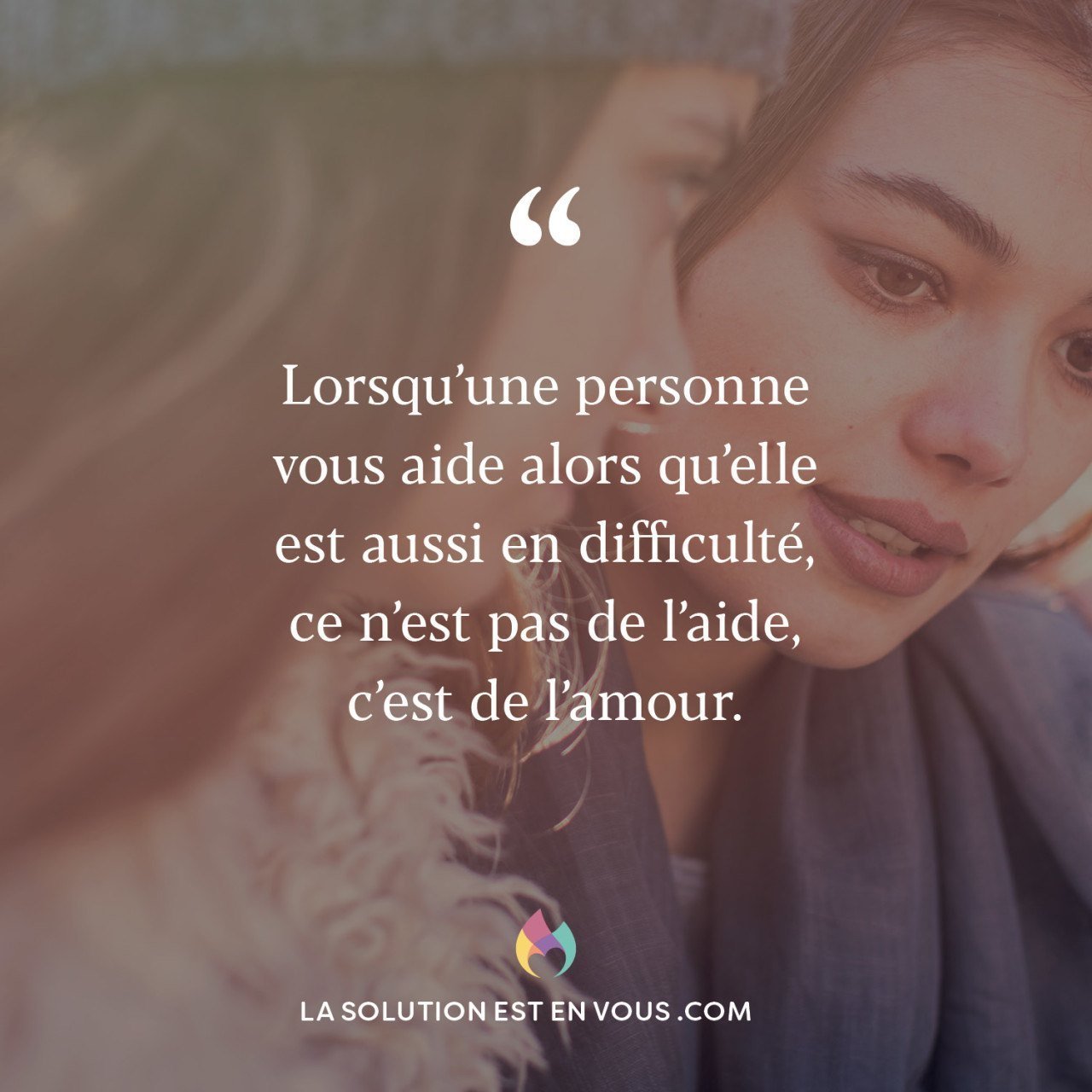 Quotes Collection By So4real6 Twitterissa Lorsqu Une Personne Vous Aide Alors Qu Elle Est Aussi En Difficulte Ce N Est Pas De L Aide C Est De L Amour Lseevcom Lasolutionestenvous Citation Citations Inspiration Proverbe Philosophie