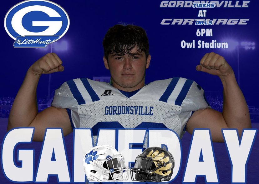 GVilleTigerFB's tweet photo. It’s GAMEDAY!!
#LetsHunt
#BeatCarthage https://t.co/dZAoeT3xJS