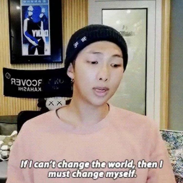 Some of namjoon's comforting words, in case anyone needs them ~