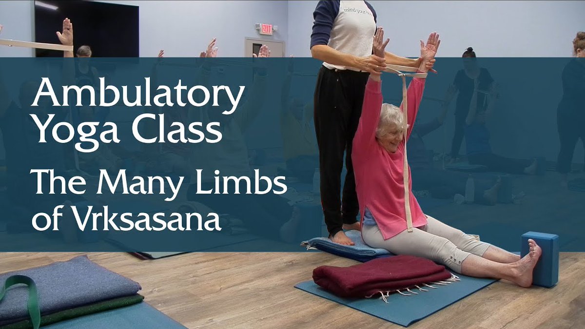 Today we are happy to share this full length ambulatory adaptive yoga class led by Amy Samson-Burke exploring Supta Padangustasana (Supine Hand to Big Toe Pose), Supine Tree, Standing Tree and more. youtu.be/Jp56csId5uQ
#OpeningYogaToEveryone #TheHub #YogaForEveryone