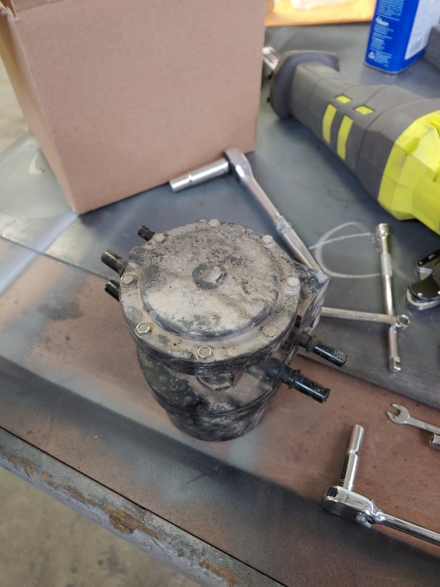 pcsheetsict's tweet photo. Fuel system updates on the shop truck this morning. New echaust up next. Check us out facebook/CarbonRiverCustom https://t.co/Vq5wHQaO5j