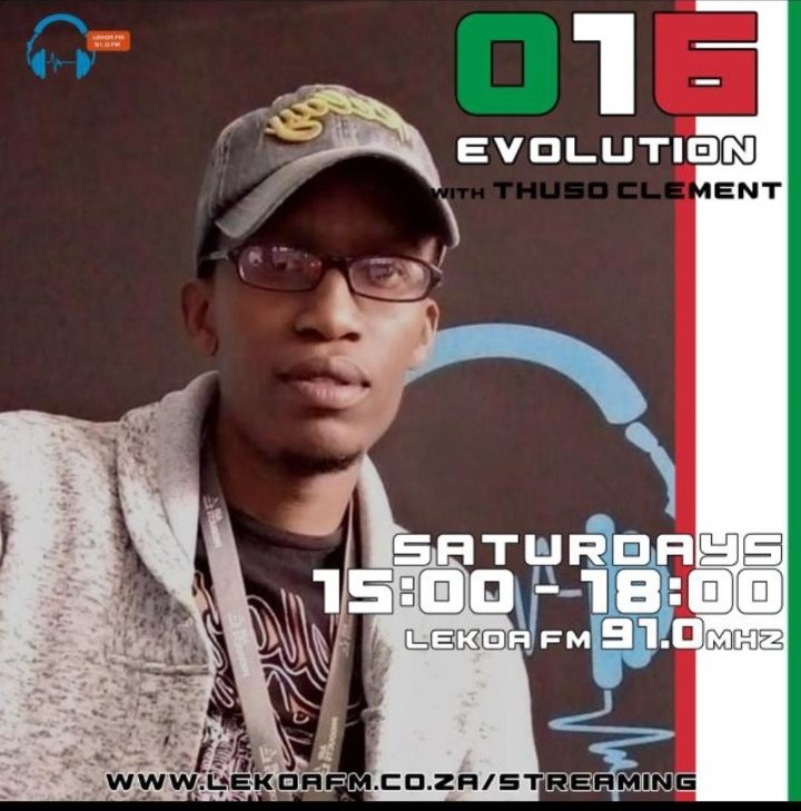 Lekoafm91's tweet photo. You know what time it is? Let @ThusoCm take you through your Saturday afternoon on the #016Evolution till 6pm. If out of reach you can livestream the show: https://t.co/1lnruS1Z6B #TheHeartBeatOfTheVaal https://t.co/M16UHv7CAk