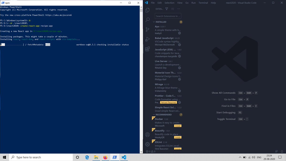 jatinkumar_22k's tweet photo. {Day="69/100"}
Yo,Coders!
Starting make a "Recipe-app" Using React..😁
.
I have to keep doing my practice, only thats the way to reach Mastery level😋
#100DaysOfCode #reactjs #practice #programming #Coders https://t.co/OGODiJ9aKK