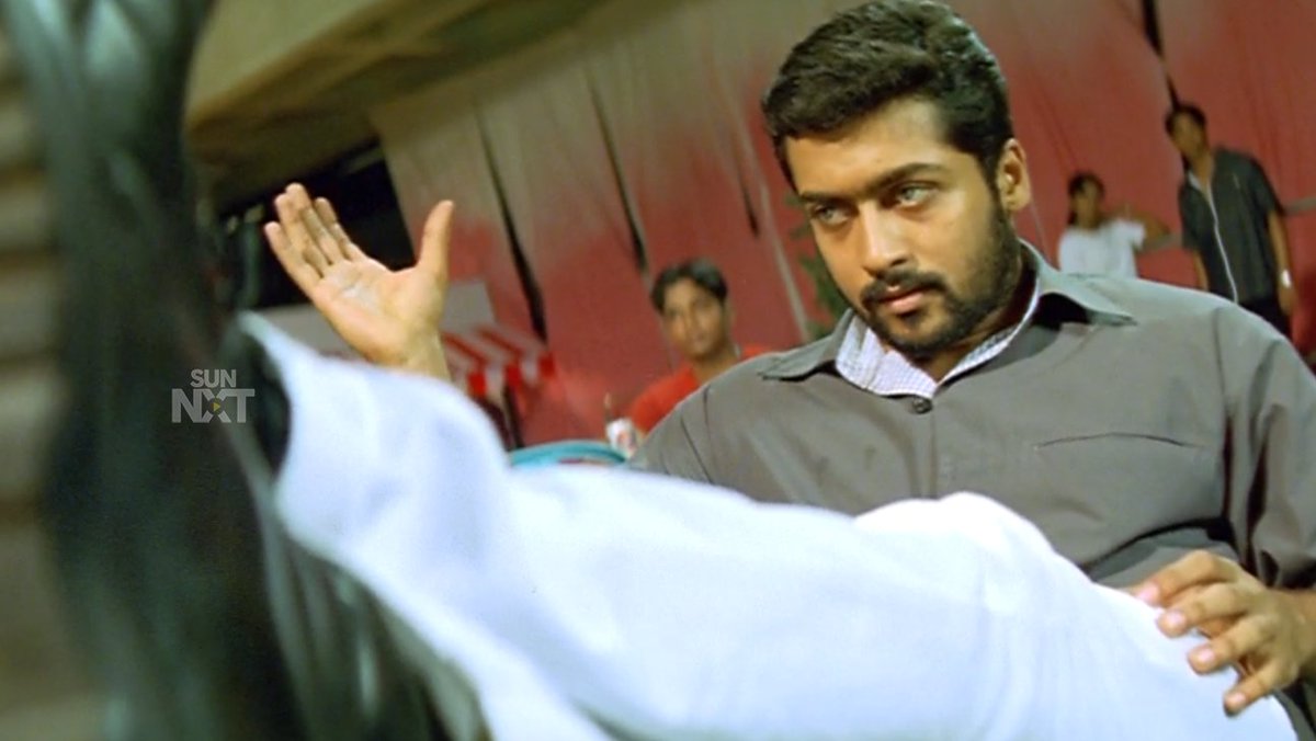 Appreciation Tweet for Suriya eyes and facial expressions.