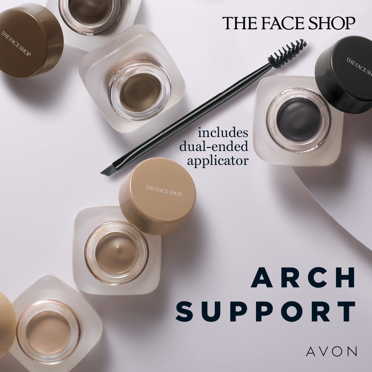 avonbeautygris's tweet image. Tattoo Station Proof Brow Pomade
Shape, color and define! Take your brows from soft and subtle to bold and defined in seconds with a silky-soft formula that delivers 24 hours of waterproof wear. go.youravon.com/3p5pkp
#eyebrowtattoo #archsupport #waterproofwear #beauty
